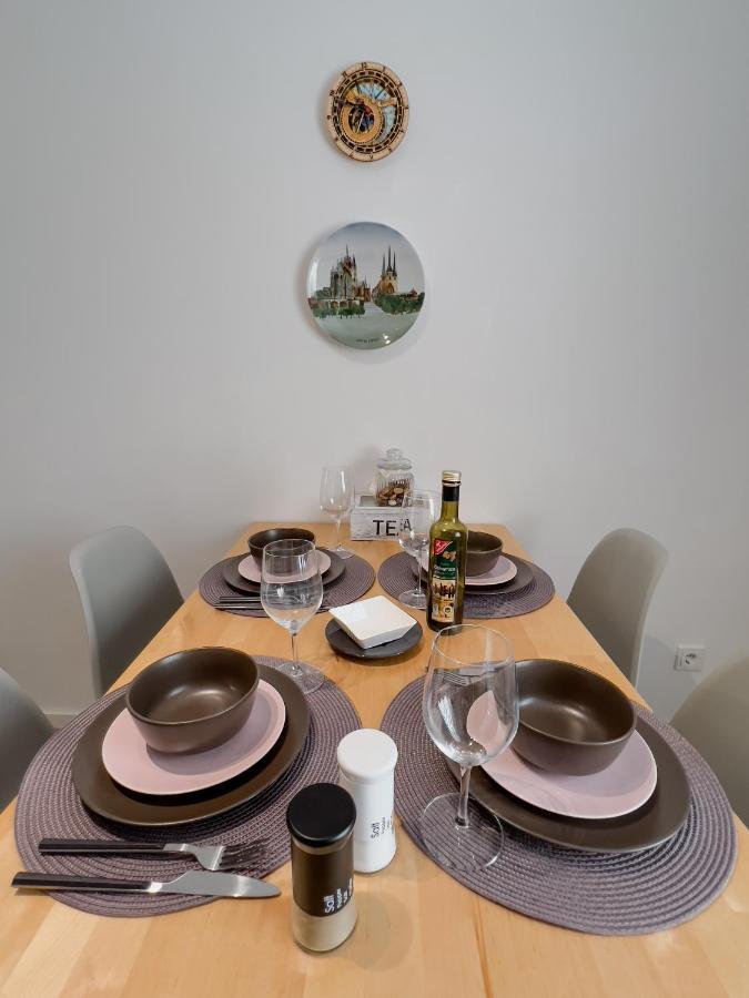 Schoene Helle & Gemuetliche Wohnung In Altstadtnaehe แอร์ฟวร์ท ห้อง รูปภาพ